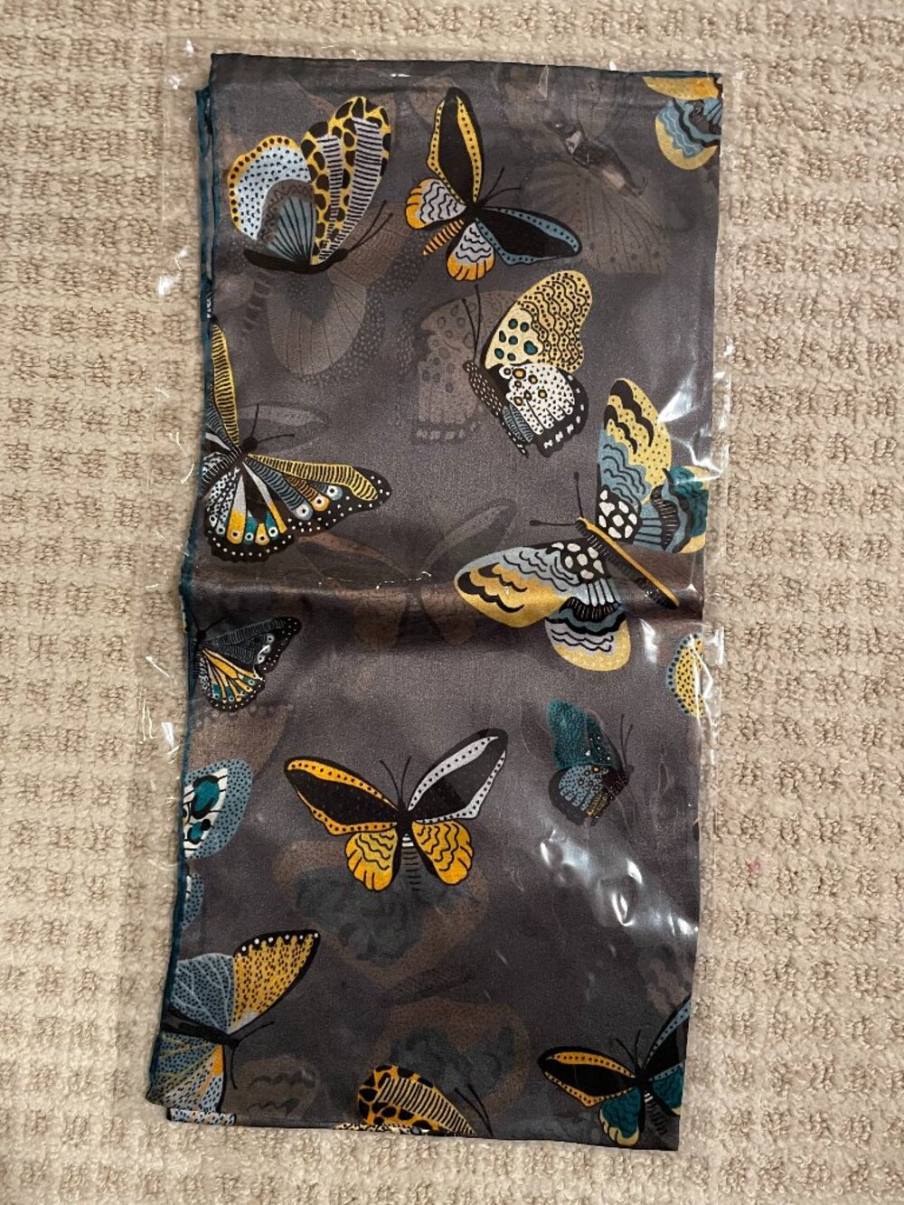 Brand New Butterfly House (Charcoal) Scarf by Rifle Paper Co.